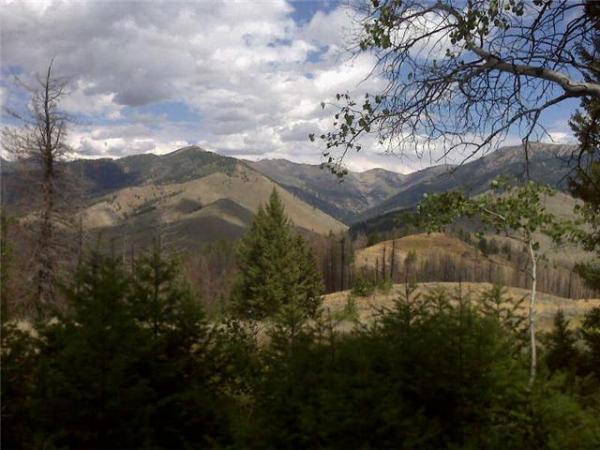 Idaho mountain home.